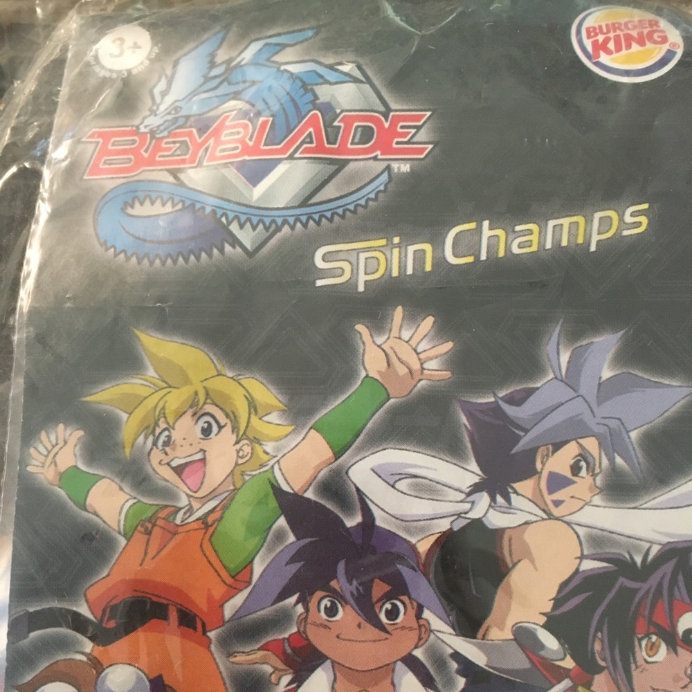 2002 Tyson Granger Burger King Beyblade Spin Champ